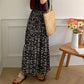 Women's Fashion Elegant Floral Cotton Silk Home Dress