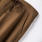 Pantalon ample amincissant et droit à jambes larges pour femme