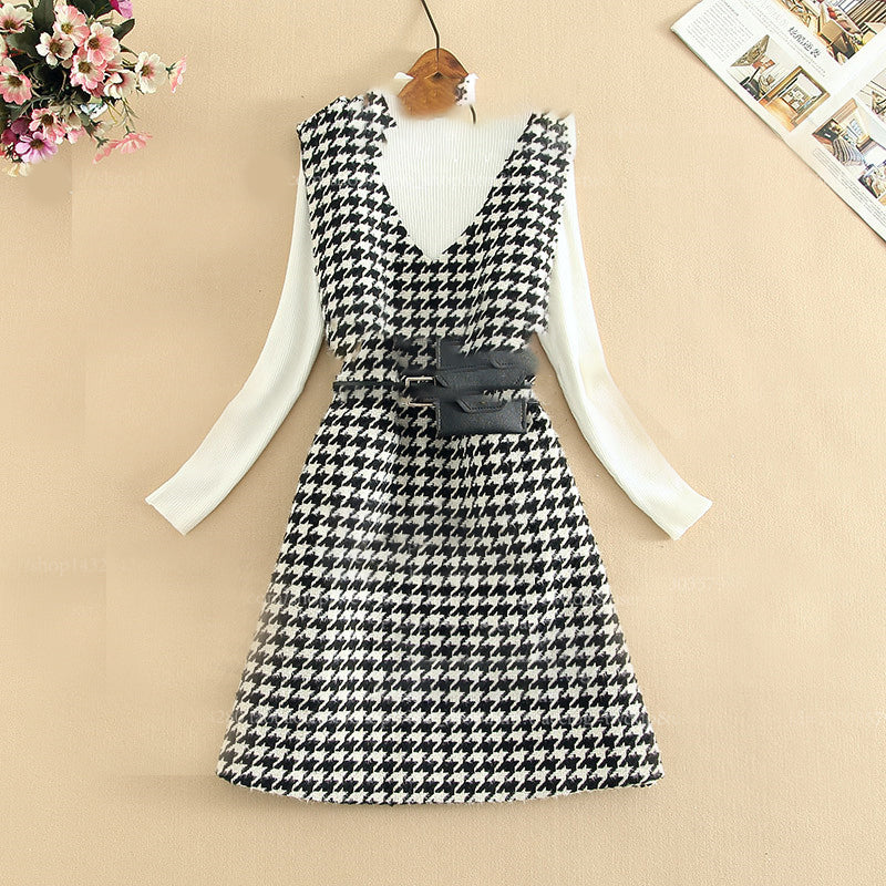 Short dress suit