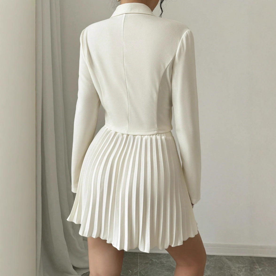 Stylish Two-piece Set Top Denim Short-sleeve Shirt With Butterfly Details