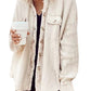 Women's Patchwork Irregular Shirt Jacket