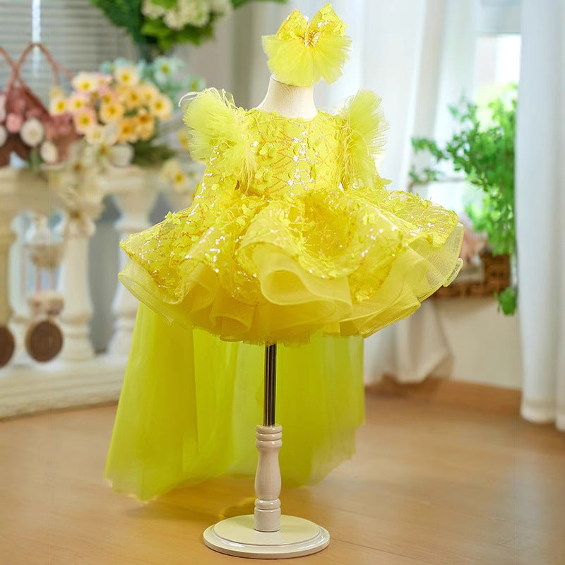 Host Catwalk Birthday Banquet Piano Performance Costume