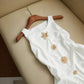 Womens Summer Solid-Color Slim-Fit Mini Dress With A Crew Neck