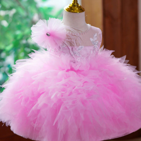Girl's Fashionable Sleeveless Versatile Princess Dress