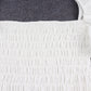 Women's Irregular Pleated Ruffled Long Sleeve Top