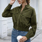 Women's solid coat