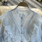 Puff Sleeve Slim All-match Temperament Top