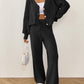 Autumn And Winter Women's Solid Color Elegant Outfit Short Top