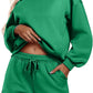 Women's Long-sleeve And Shorts Casual Sportswear Set