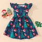 Girls' Summer Fashion Personalized Printing Dress