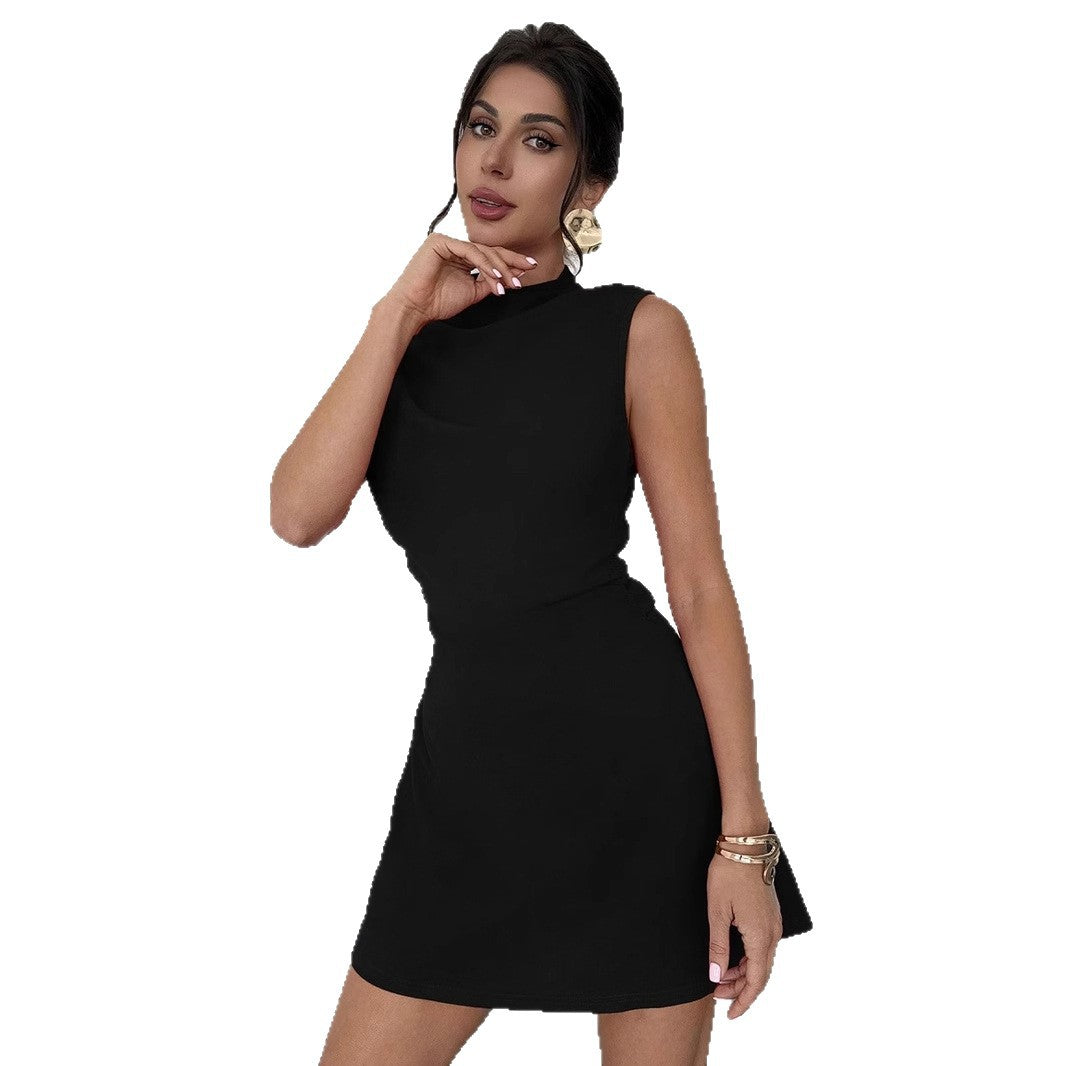 Summer Satin Dress For Women With A Sophisticated High-end Vibe