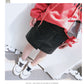 Girls' sweater and skirt two-piece suit