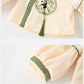 Robe pour fille, style national, ensemble deux pièces pour enfant, jupe à tête de cheval