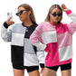 Pull ample de sport assorti pour femme