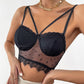 Mesh Lace See-through Polka Dots