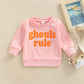 Children's Sweater Boys And Girls Letter Printing Casual