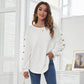 Ladies Casual Lantern Breasted European And American T-Shirt