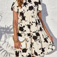 Doll Collar With Ruffled Hem Short Dress