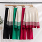 Casual Fashion Set Age-reducing Knitted Top Wide Leg