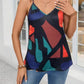 Stylish And Elegant Sleeveless Camisole With A Printed Design