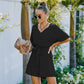 European And American Summer Women's Solid Color Jumpsuit