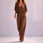 Women's Summer V-Neck Loose Jumpsuit