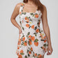 New Stylish Elegant Vintage-style Sexy Figure-hugging Printed Dress