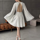 Women's V-neck Waist-tight Party Skirt