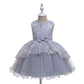 Robe de princesse avec nœud en dentelle
