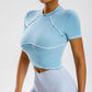 Women's Fashion Colorblock Vigorous Sports Top