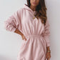 Long tunic hoodie