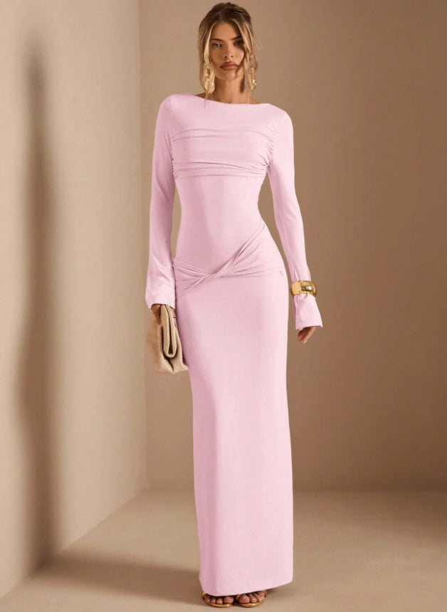 Women's Fashion Temperament Slim Fit Dress
