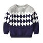 Trendy Children's Sweater Double Layer Thickening