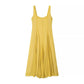 Women's Fashion Simple Midi Skirt Dress