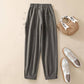Pantalon large amincissant grande taille automne et hiver