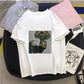 Printing Women's Slim-fit Short-sleeved T-shirt