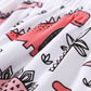 Girls' Dinosaur Printed Long Sleeves Suit