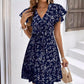 Women's Belt Waist-tied Jumpsuit Skirt