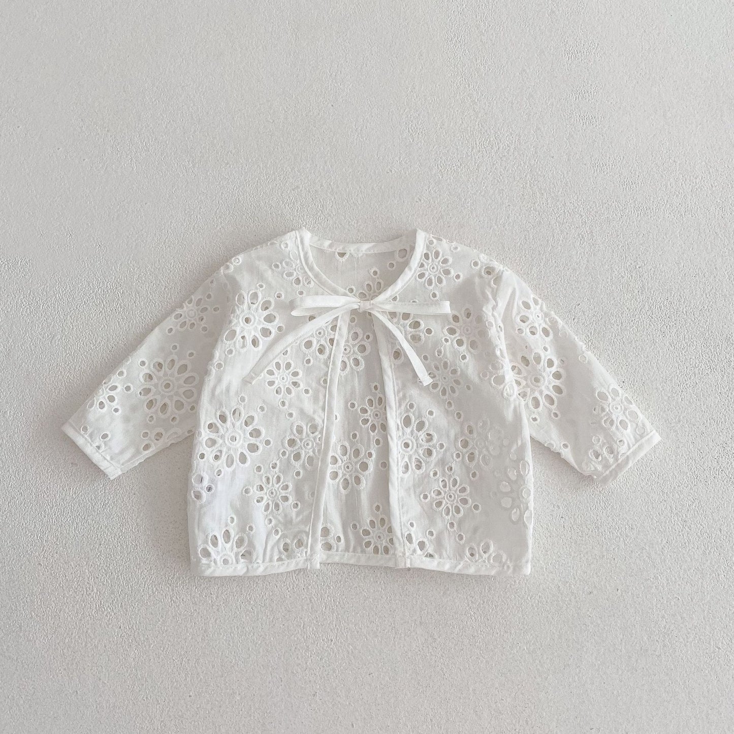 Manteau fin à manches longues pour filles