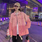 Gradient Color Women's New Tie-dye Loose Denim Jacket
