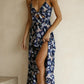 Small Floral Print Sling Dress