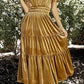 Christmas Velvet Women's Short Sleeve Nipped-waist Pocket Dress