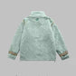 Manteau rétro en laine d'agneau et coton pour homme et femme