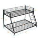 METAL BUNK BED TF BLACK