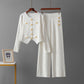 Classic Woolen Suit Women's Fashion Slimming All-match Needle
