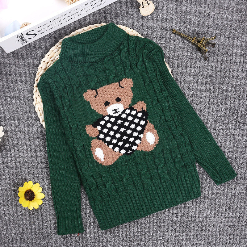 Knitted Bottoming Shirt Stretch Sweater Thermal Clothes