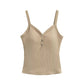 American With Chest Pad Basic Style Small Sling Vest
