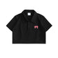 Polo chemise courte jupe femme tendance marque hip-hop doux cool fille costume