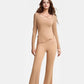 Solid Color Homewear Pajamas Suit