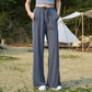 Outdoor Ice Silk Quick-dry Pants Women's Breathable Wide-leg Pants